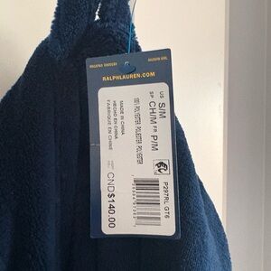 Ralph Lauren Navy Blue Robe
